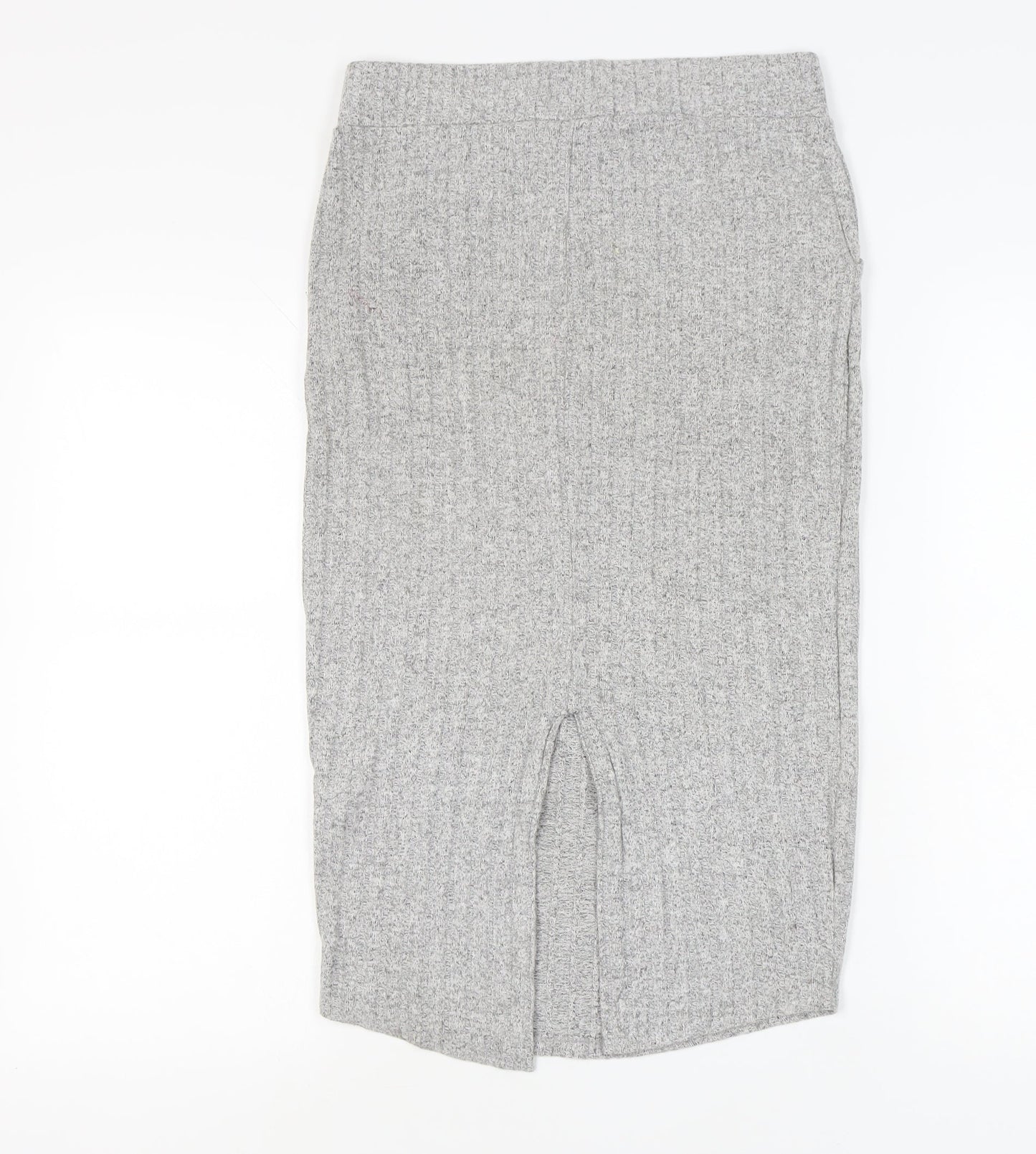 River Island Women's Grey Pencil Skirt Size 12