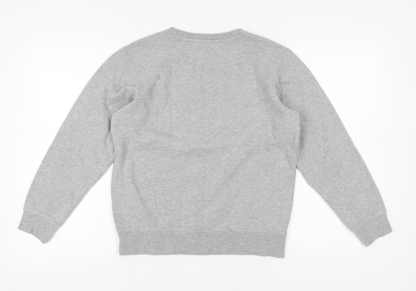 Champion Unisex Grey Crew Neck Sweatshirt L