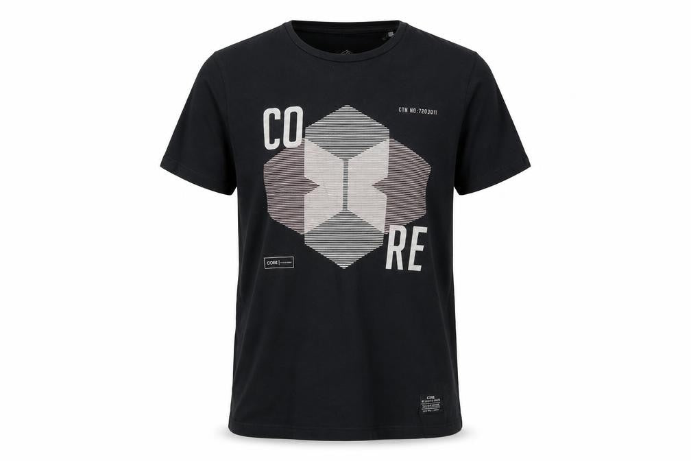 Mens UK Size M JACK & JONES Black  Cotton T-Shirt