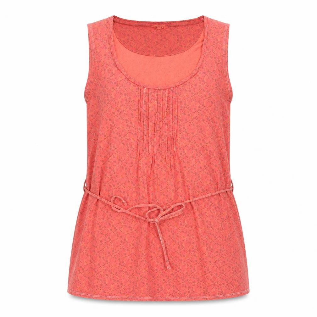 Womens UK Size 14 White Stuff Red Cotton Blend Tank
