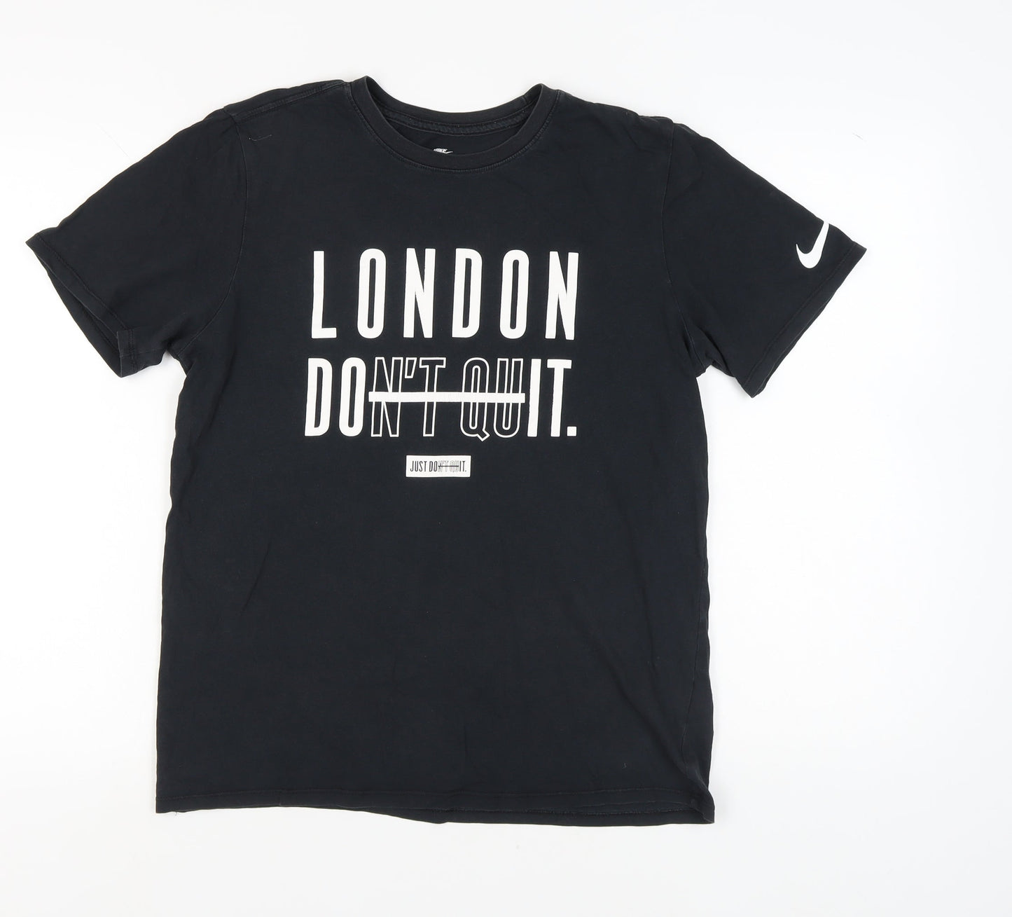 Nike Men's Black Graphic Athletic T-Shirt M