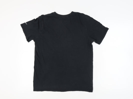 Nike Men's Black Graphic Athletic T-Shirt M