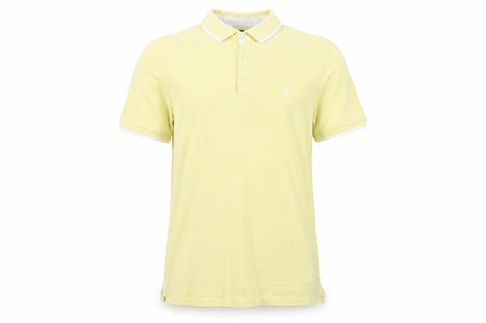Jack & Jones Yellow Men's Polo Shirt - Medium