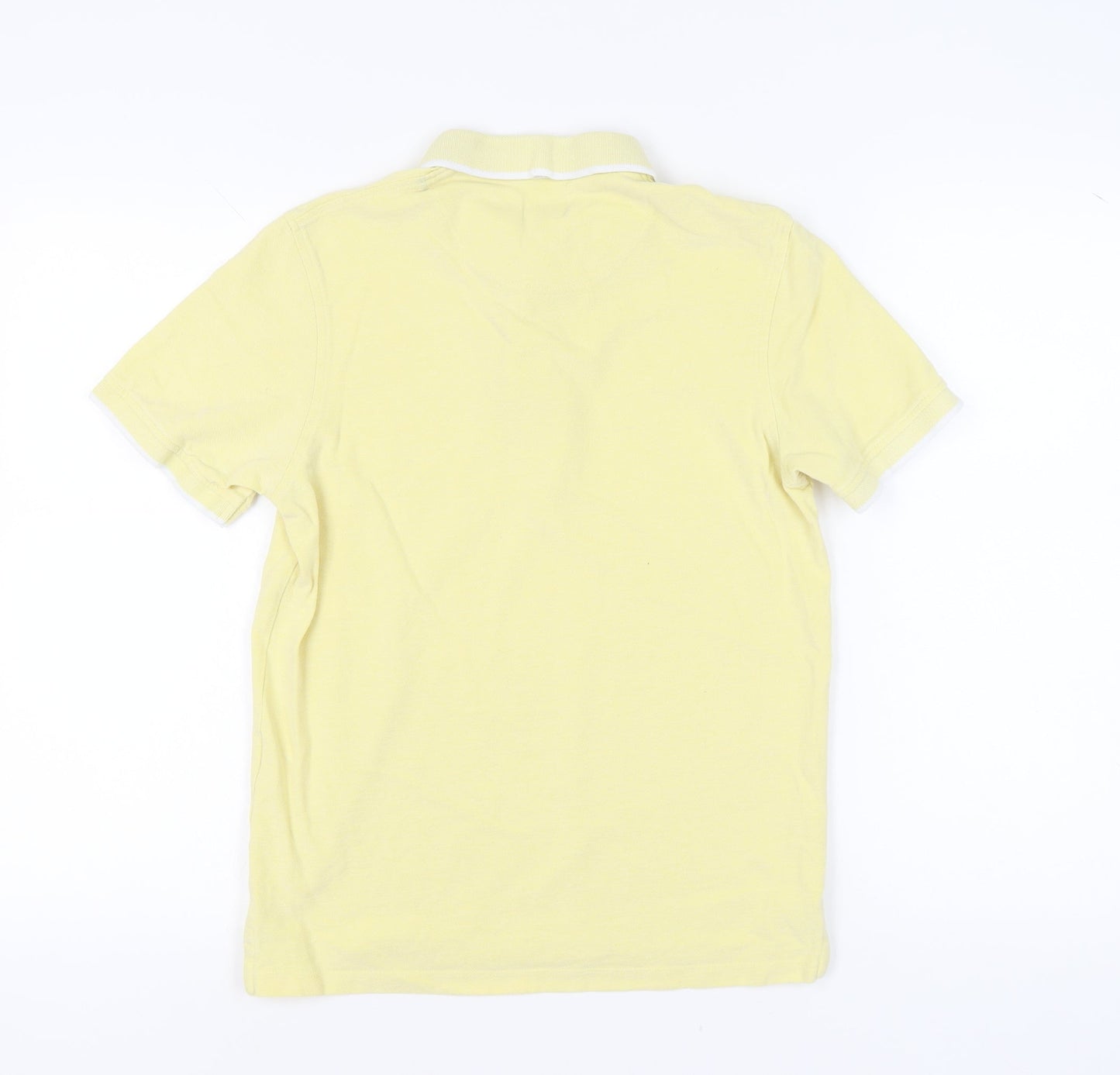 Jack & Jones Yellow Men's Polo Shirt - Medium