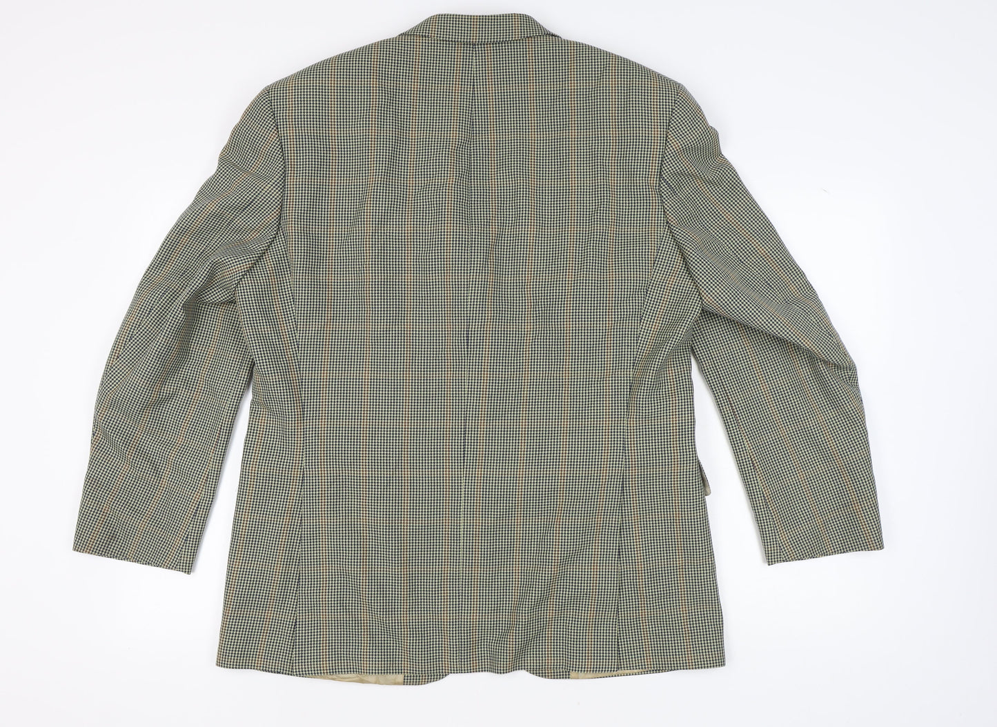 Lino Vierra Men's Multicoloured Check Blazer UK 42