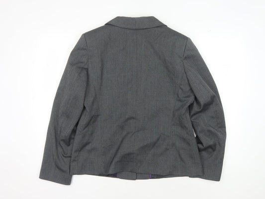 Russ Collection Women's Black Suit Jacket Size 14