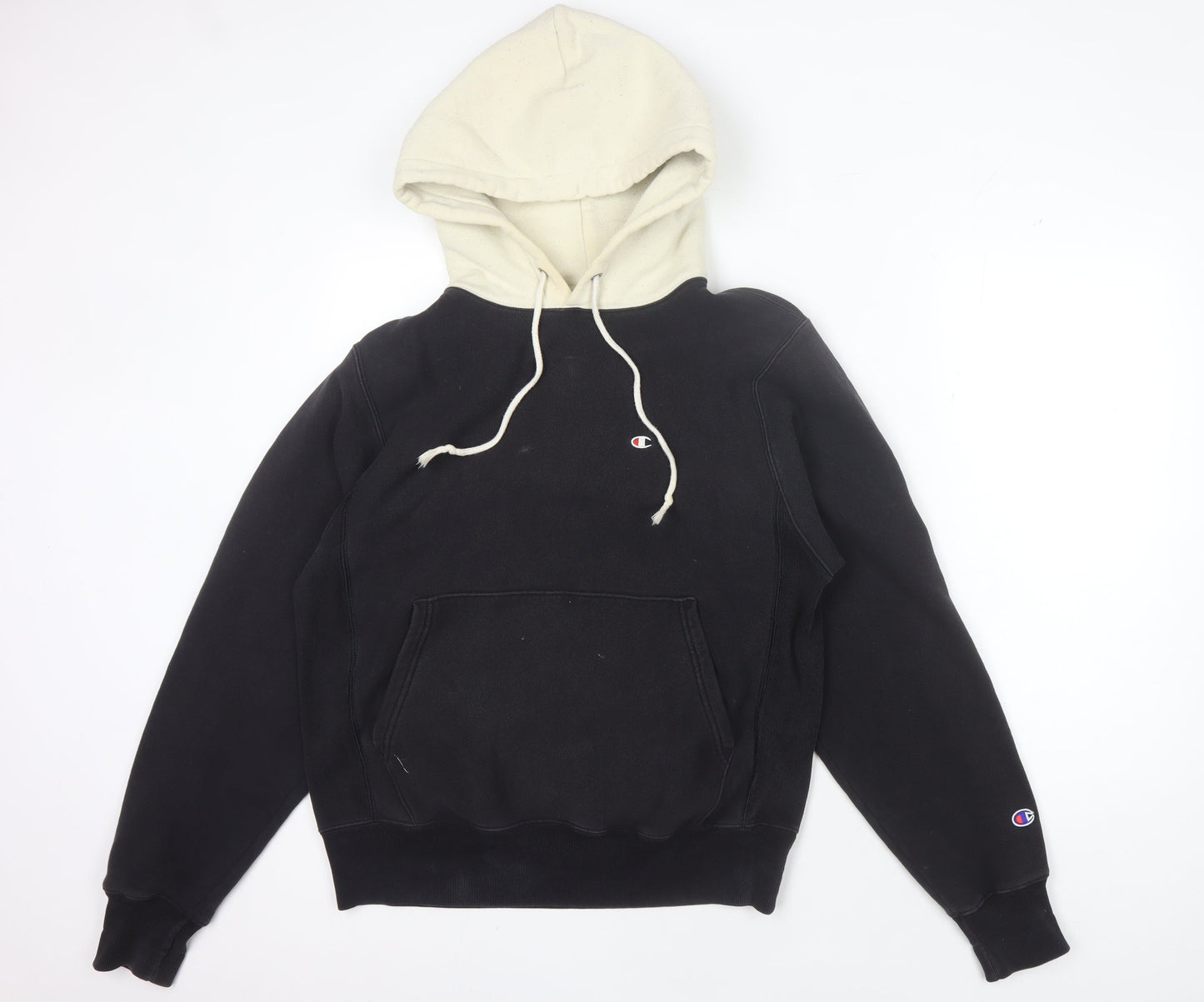 Champion Men's Black Pullover Hoodie Size S