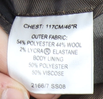 Greenwoods Elite Men's Brown Blazer 46R