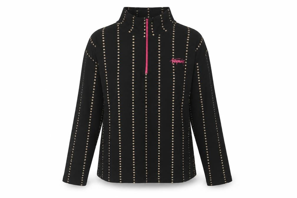 Womens UK M Regular Trespass Black Pullover Sweatshirt