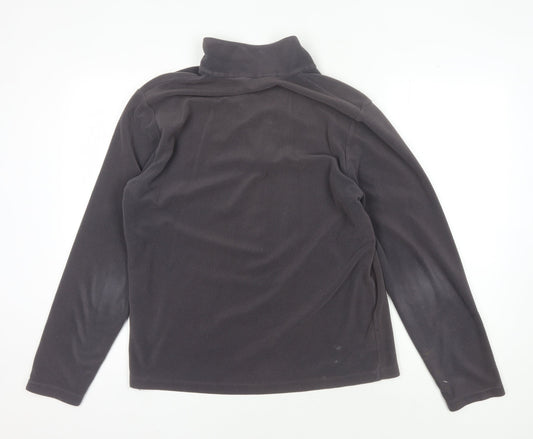 Regatta Men's Black Fleece Pullover Sweatshirt L