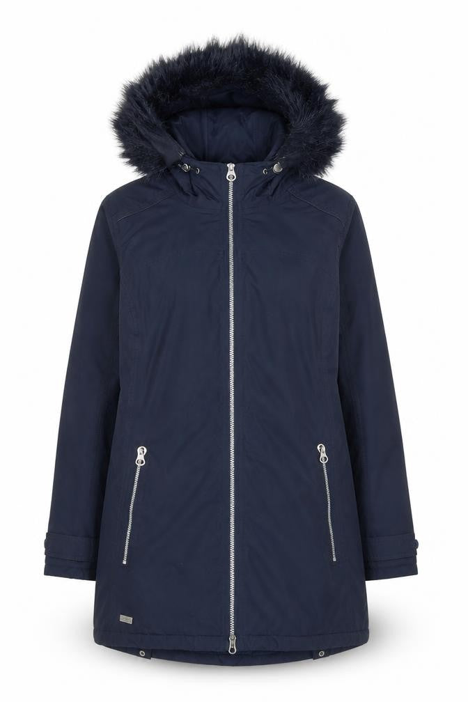 Regatta Women's Blue Waterproof Parka Coat Size 10
