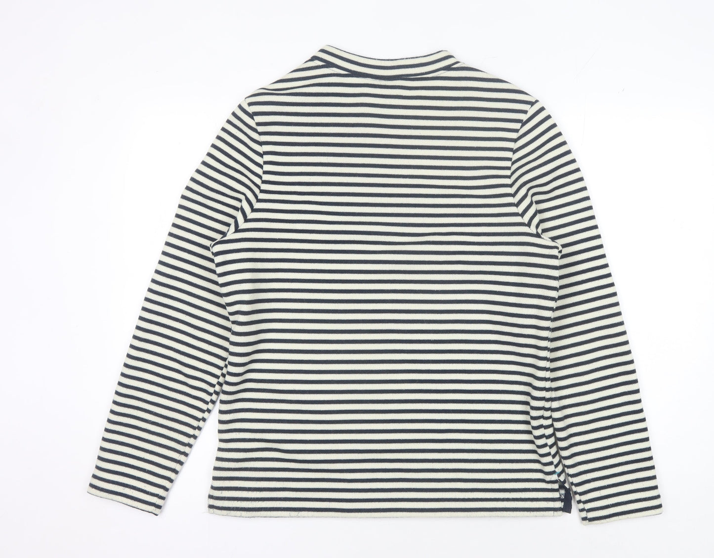 Craghoppers Women's Black Striped Pullover Sweatshirt Size 12