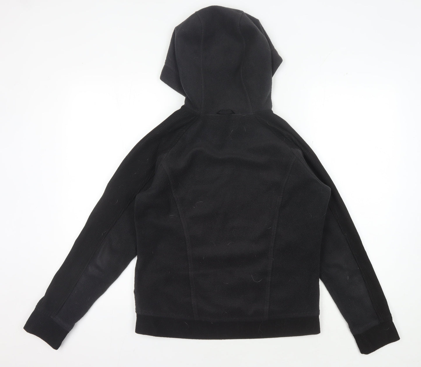 Columbia Women's Black Fleece Jacket M Hooded