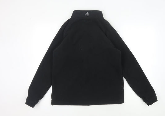 Tog 24 Boys Black Fleece Jacket, Size 13, Outdoor Activewear