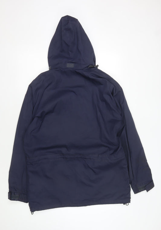 Peter Storm Men's Blue Waterproof Rain Coat S Regular
