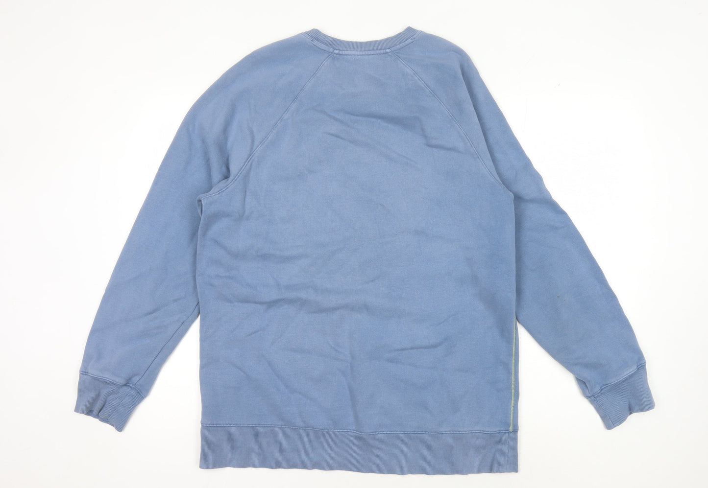 White Stuff Blue Unisex Sweatshirt M Crew Neck