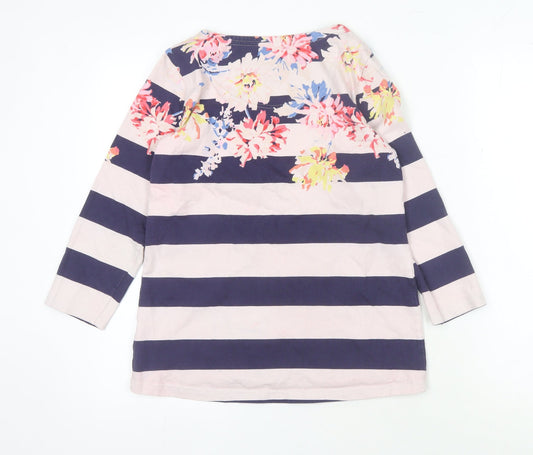 Joules Women's Multicoloured Stripe T-Shirt Size 10