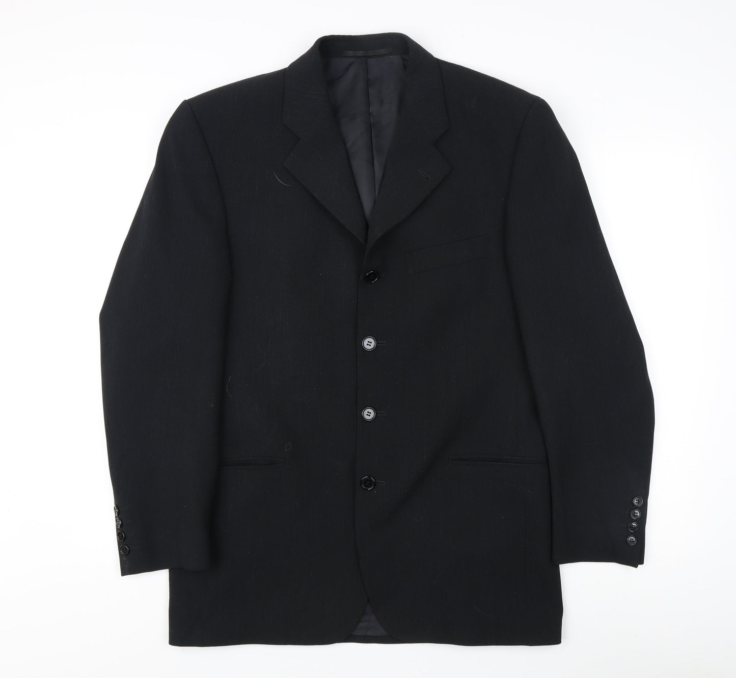 Daniel Hechter Men's Black Blazer Jacket Size 38R