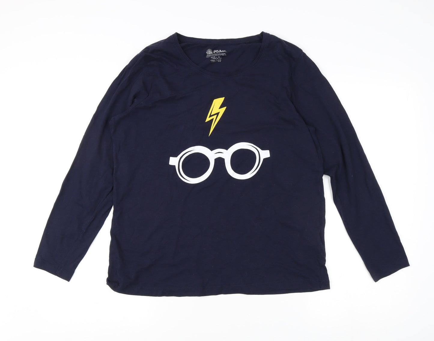 Harry Potter Unisex Black Long Sleeve T-Shirt L