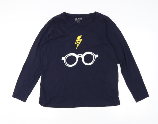 Harry Potter Unisex Black Long Sleeve T-Shirt L