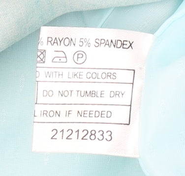 Klass Women's Aqua Blazer, Size 20, Short Sleeve