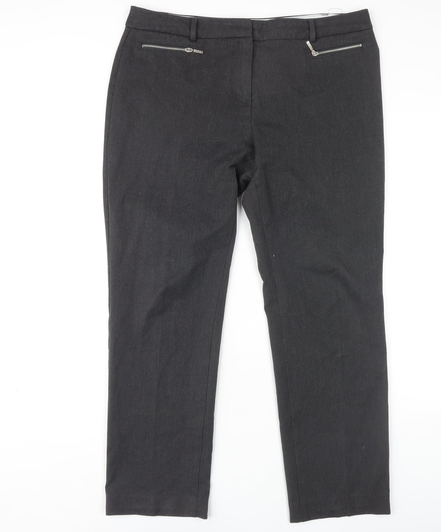 Marks and Spencer Women's Black Trousers UK 14