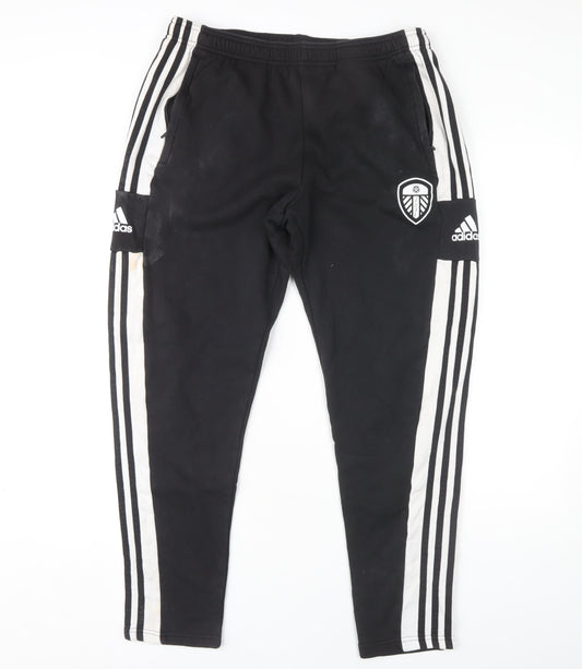 Adidas Men's Black Jogger Trousers L