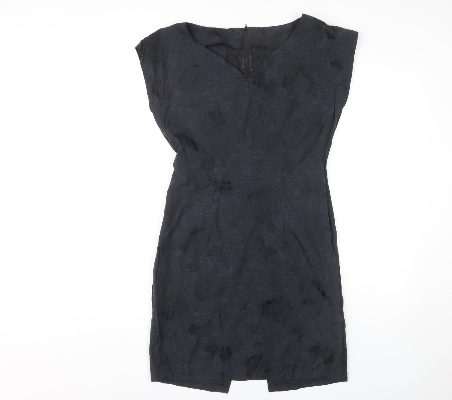 Kays Women's Black Dress Size 12 V-Neck Classic