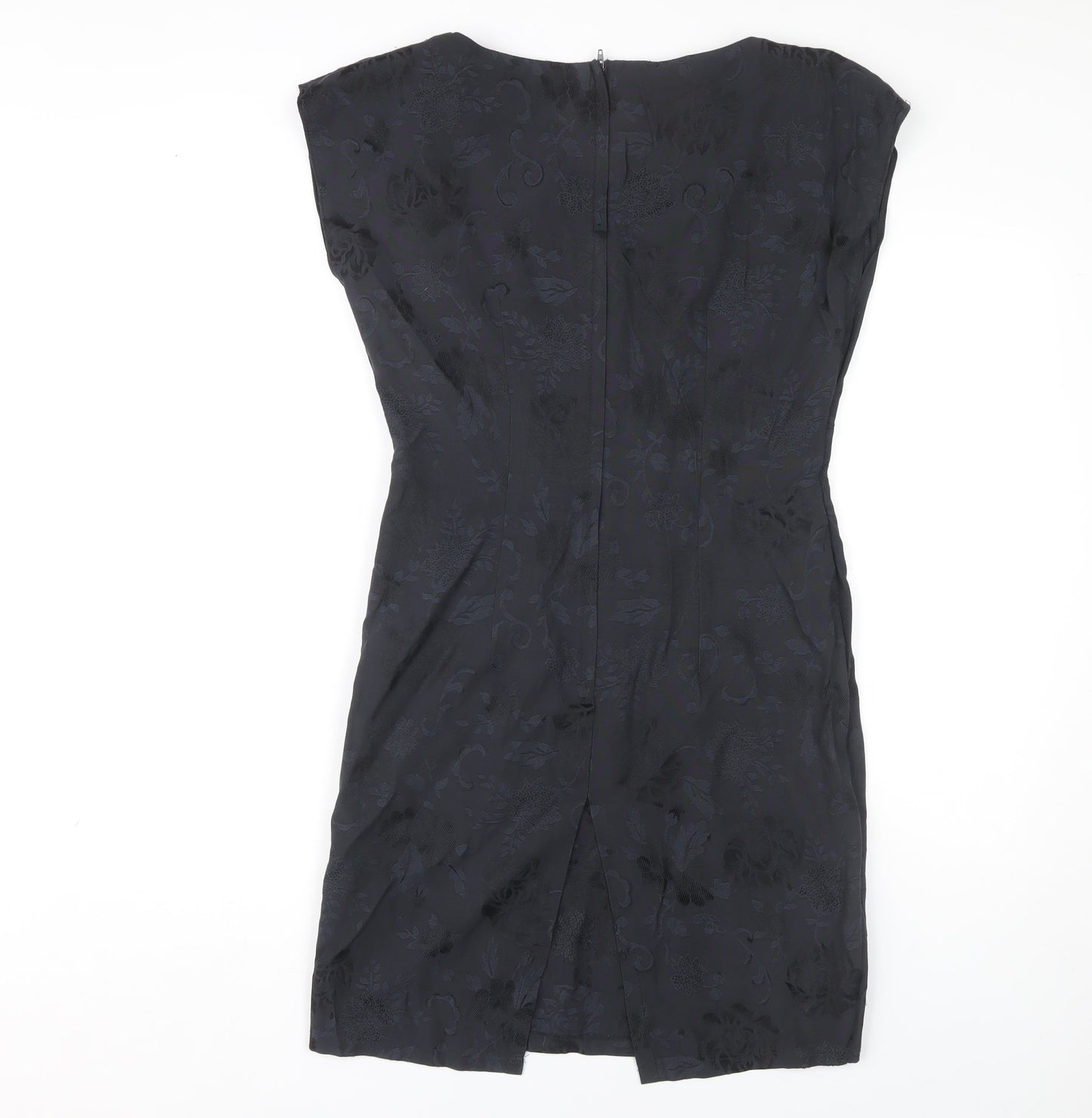 Kays Women's Black Dress Size 12 V-Neck Classic