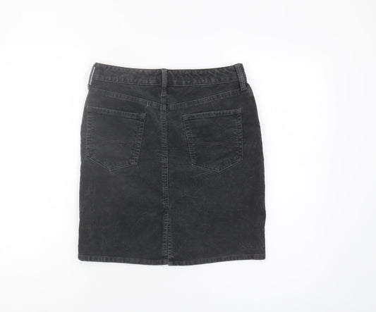 Gap Women's Black Corduroy Pencil Skirt Size 6
