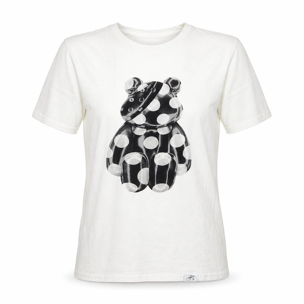 BBC Womens Children in Need White M Bear Graphic T-Shirt