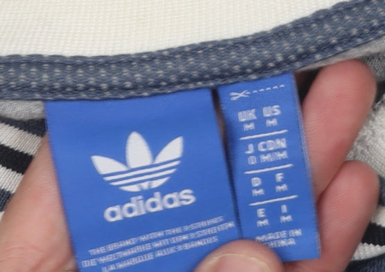 Adidas Men's Blue Pullover Sweatshirt Medium
