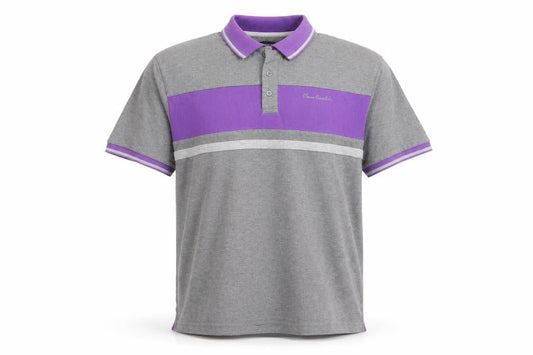 Pierre Cardin Men’s XL Grey Polo Shirt - Stylish Casual