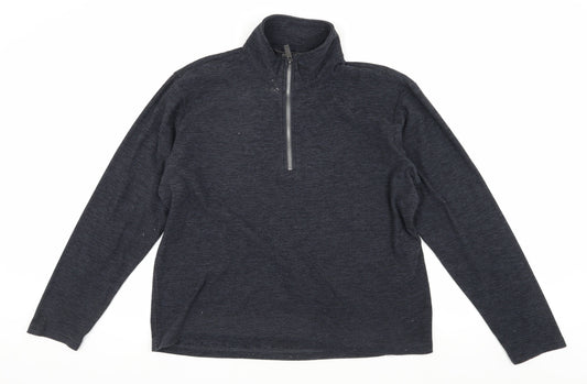 Regatta Men's Black 1/4 Zip Basic Jacket L