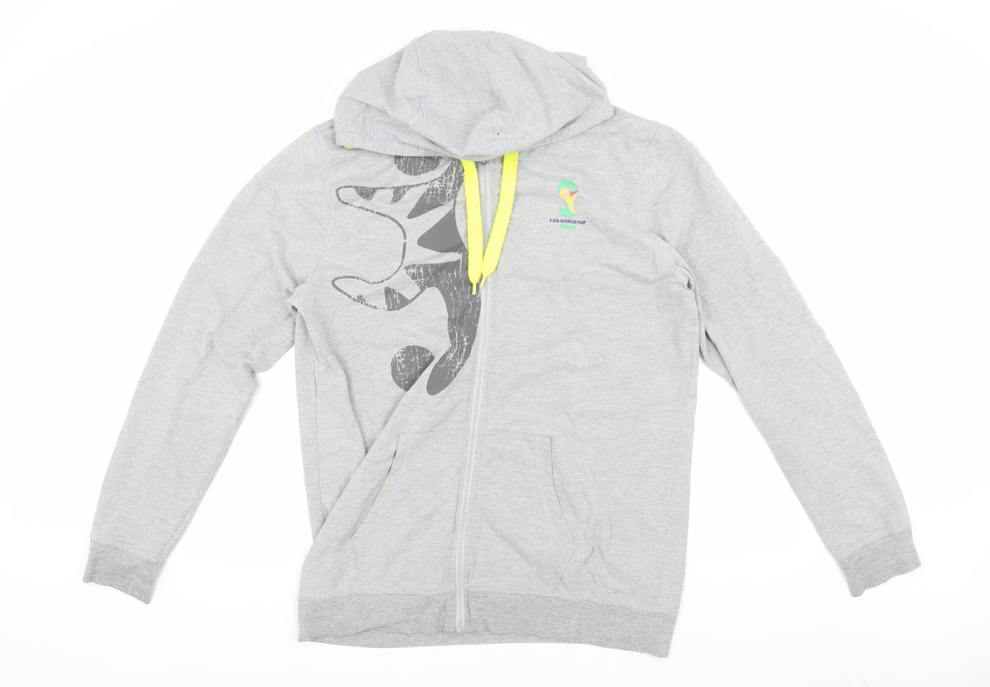 FIFA World Cup Men's Grey 3XS Hooded Jacket