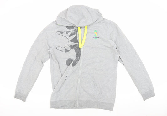 FIFA World Cup Men's Grey 3XS Hooded Jacket