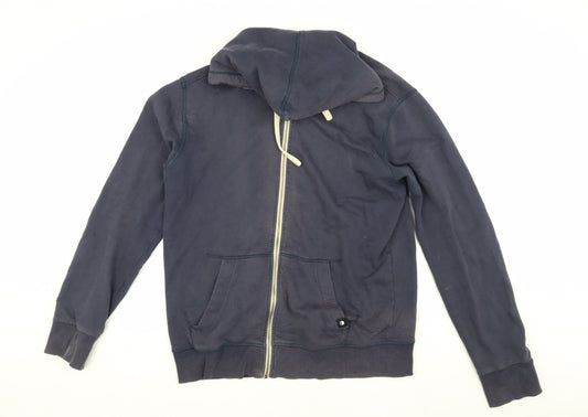 Jack & Jones Men's Blue XL Hooded Zip Jacket