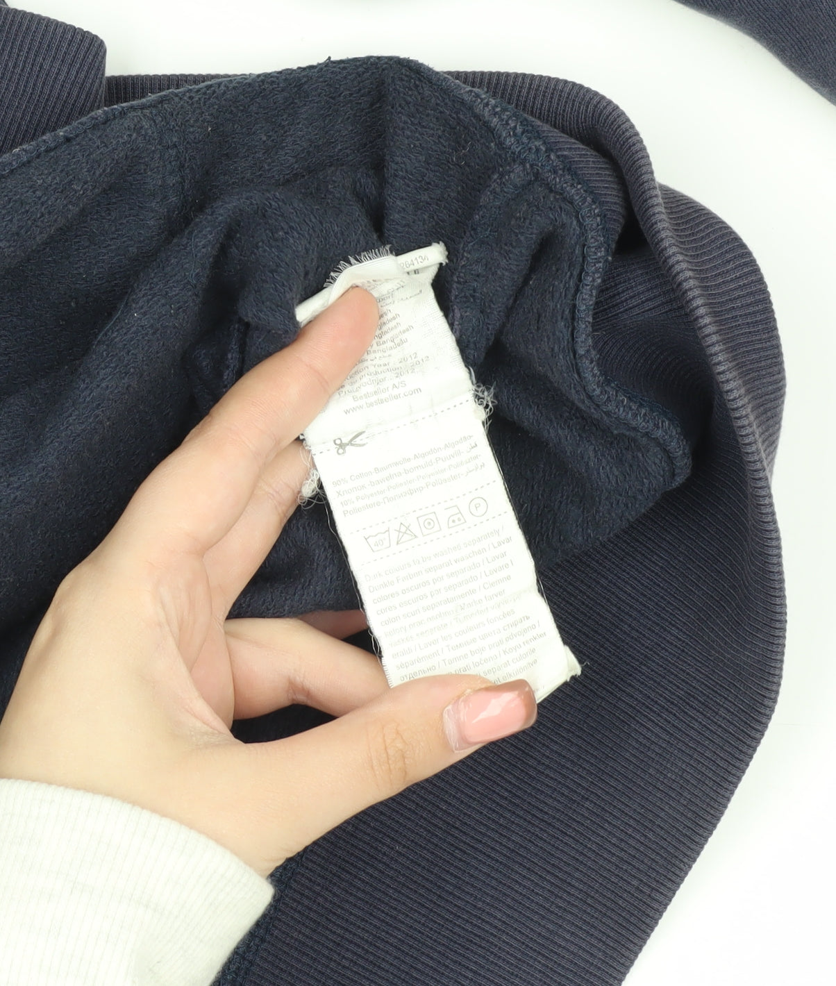 Jack & Jones Men's Blue XL Hooded Zip Jacket