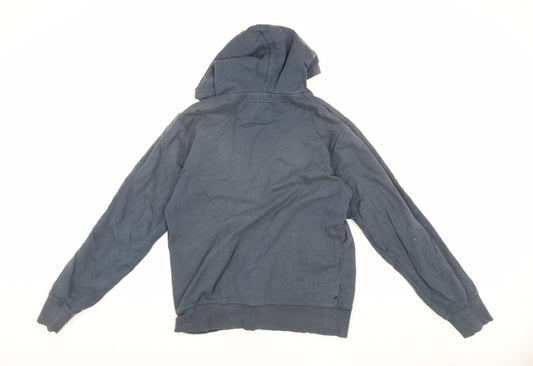 Deluxe Laundry Men's Blue Graphic Hoodie S