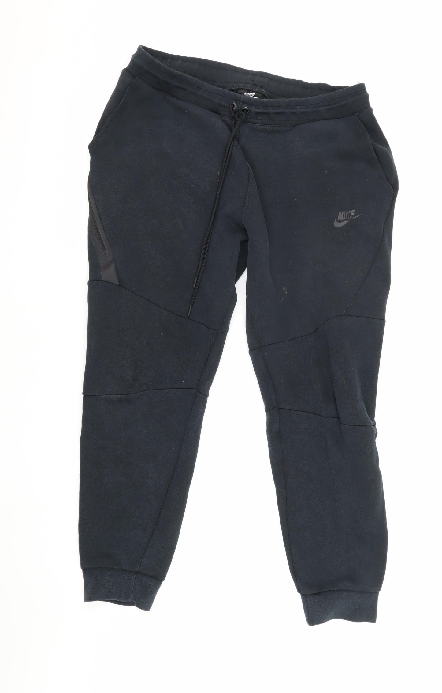 Nike Men's Black Jogger Trousers, Size L, Sporty Fit