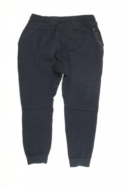 Nike Men's Black Jogger Trousers, Size L, Sporty Fit