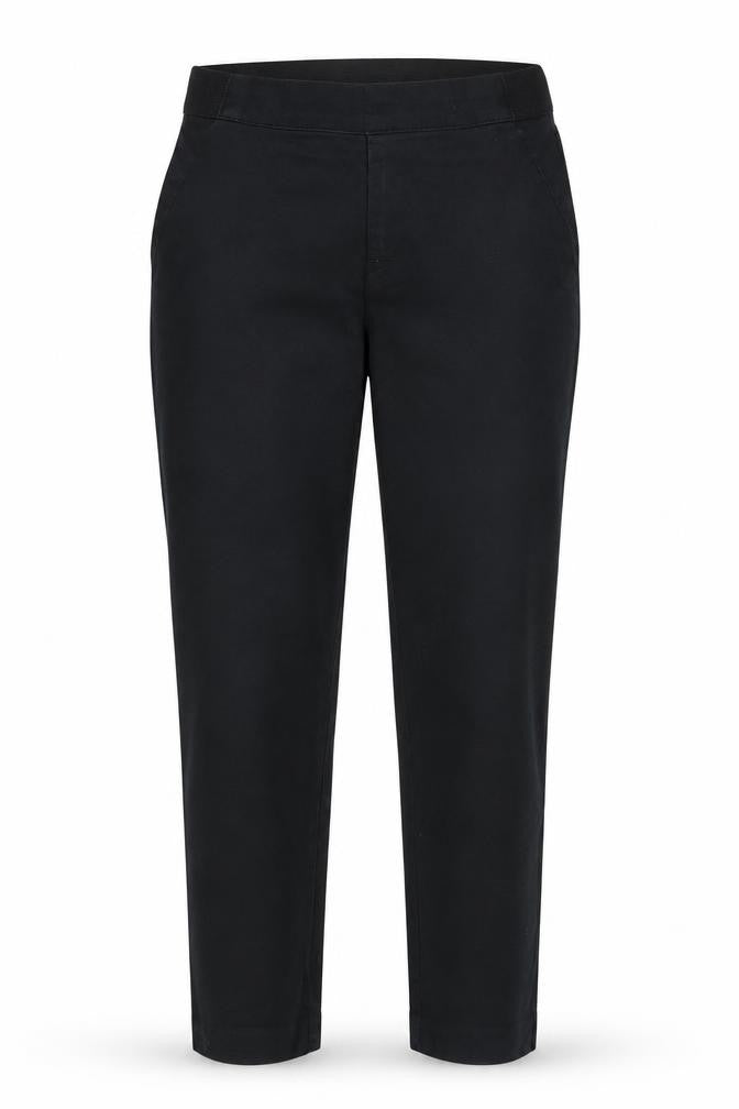LC Waikiki Women’s Black Trousers Size 8 Elastic Waist