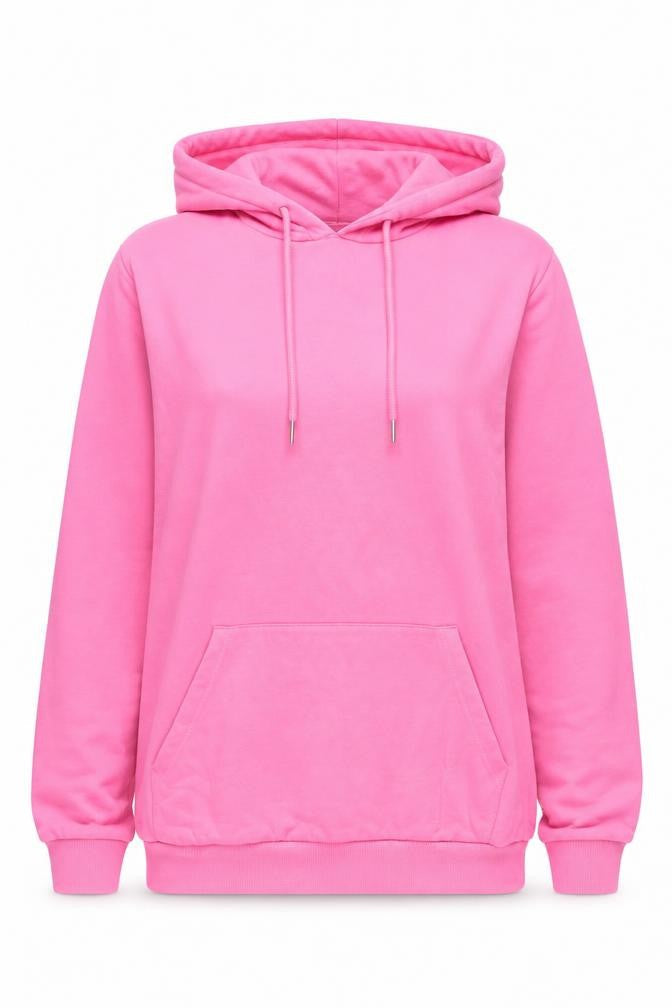 ASOS DESIGN Women's Pink Hoodie Medium