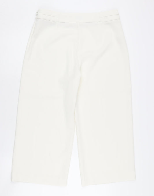 Wallis Women's White Trousers Size 12 New