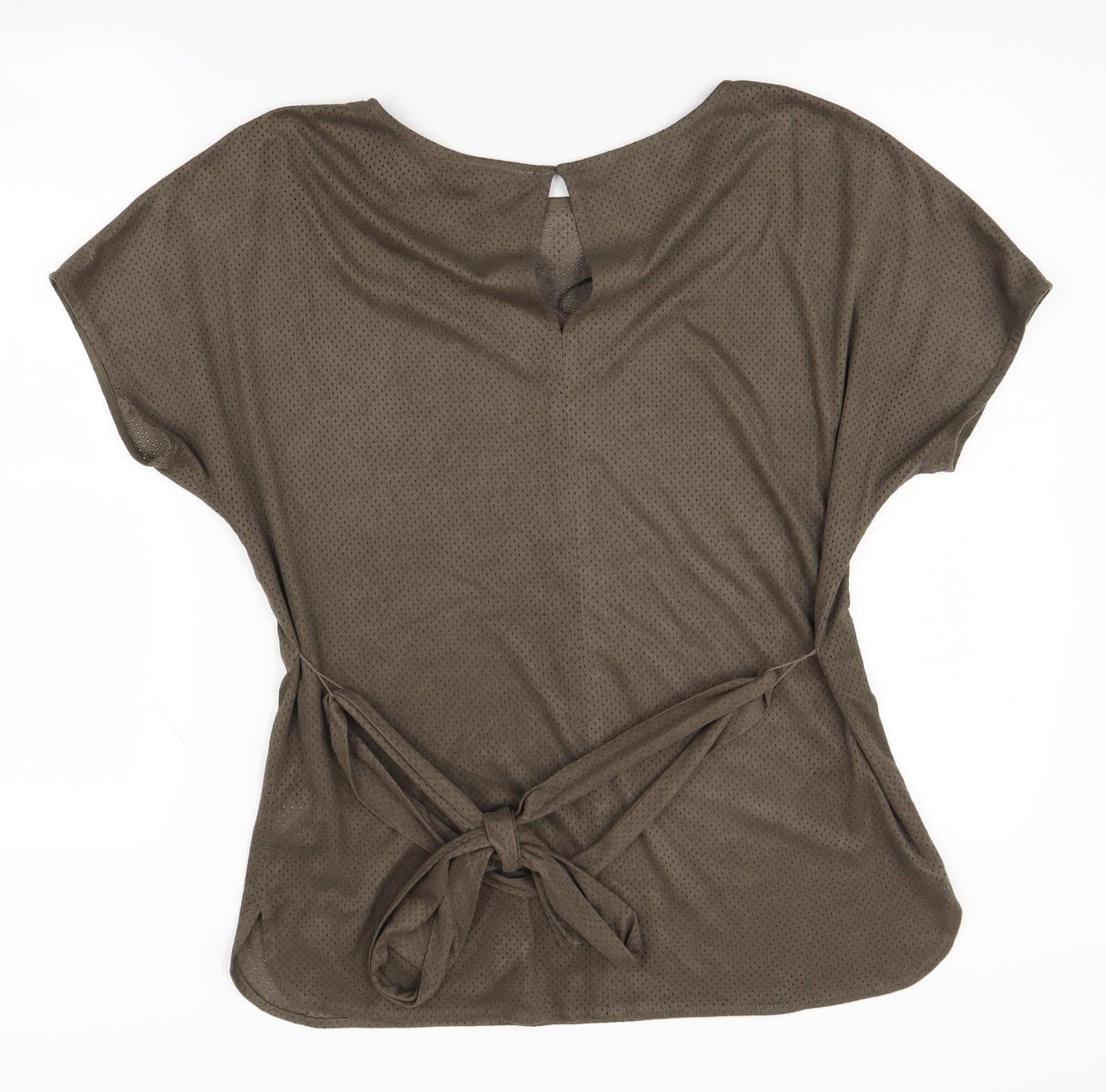 Oliver Bonas Women's Brown Blouse Size 8 Casual