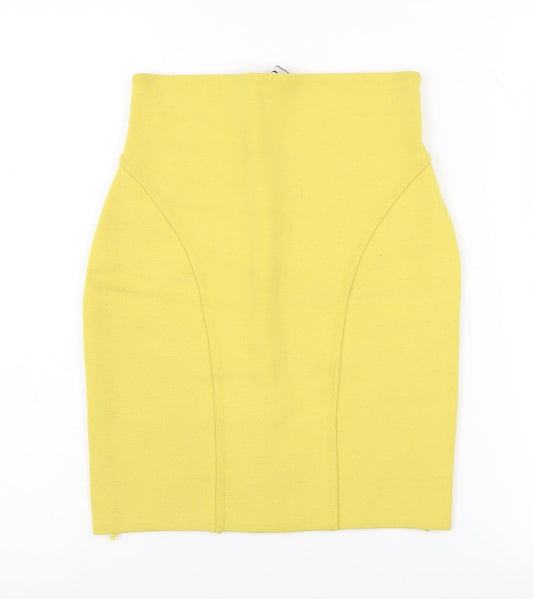 KOOKAI Yellow Bandage Skirt, Size 16, Women's Fashion