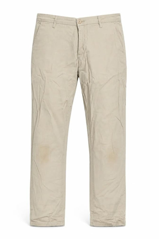 Carhartt Men's Beige Ankle Trousers Size 28