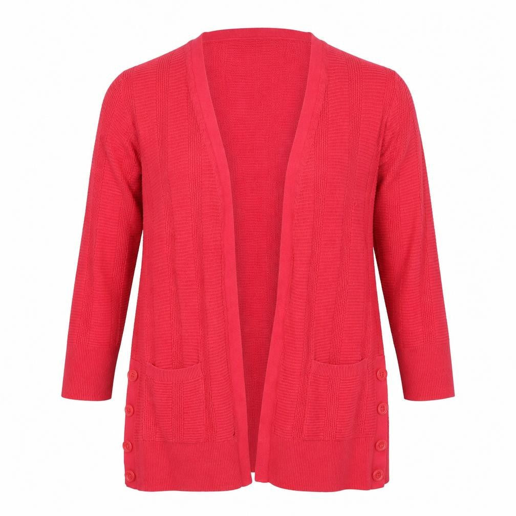 Marks and Spencer Women's Red Cardigan Size 10