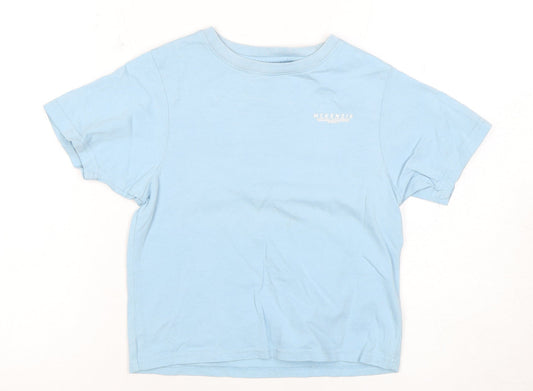 McKenzie Boys Blue T-Shirt, 7-8Y, Short Sleeve, Casual Wear
