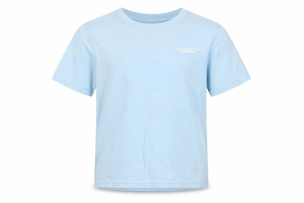 McKenzie Boys Blue T-Shirt, 7-8Y, Short Sleeve, Casual Wear